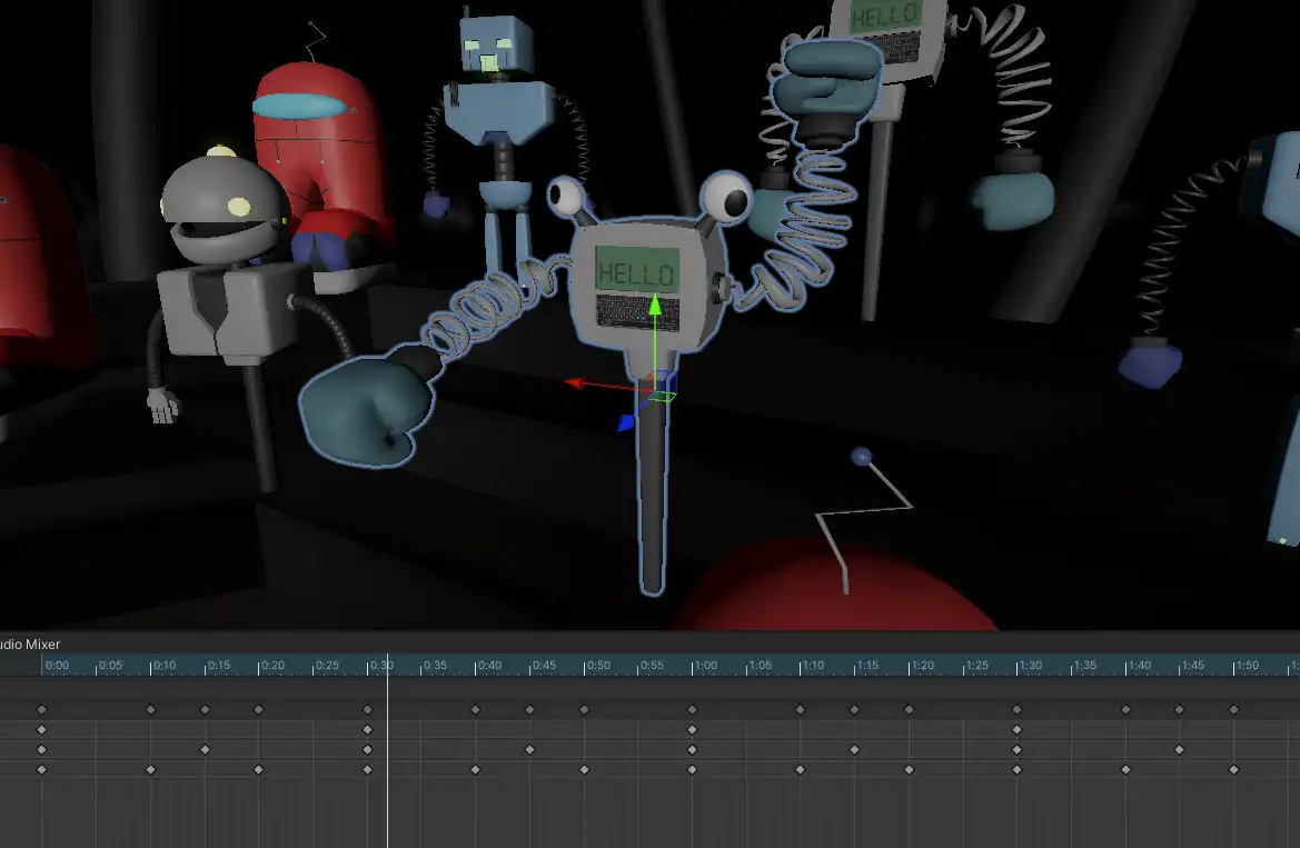 Crowdbot animation